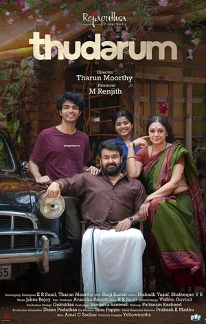 Thudarum 2025 Dual Audio WEB-DL | Hindi Full Movie