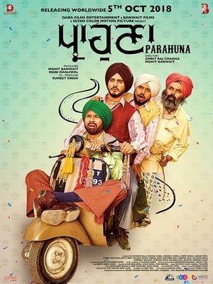 Parahuna 2018 Punjabi Movie | Hindi Full Movie HDRip x264 [980MB]